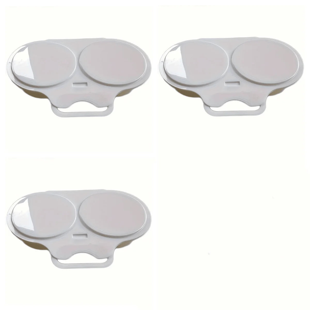 2-Cup Microwave Egg Poacher - BPA-Free Non-Stick Double Egg Cooker & Steamer for Quick Breakfast