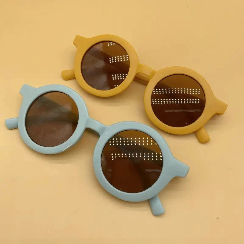 Baby & Toddler Sunglasses - Soft-Tone Kids Shades for Photo Props and Outdoor Wear