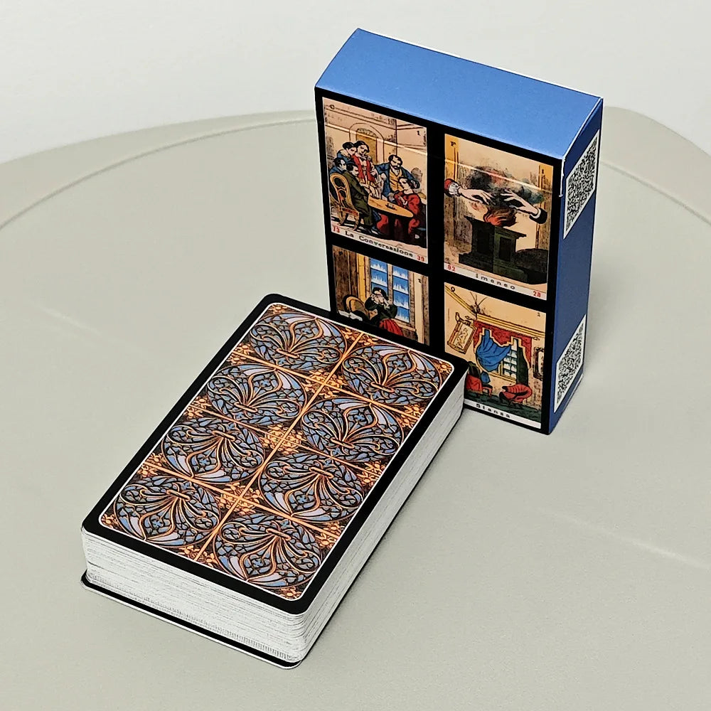 52-Card Sibilla Oracle Deck - 9 x 6 cm (3.5 x 2.4 in) Everyday Oracle Cards for Parties & Gifts