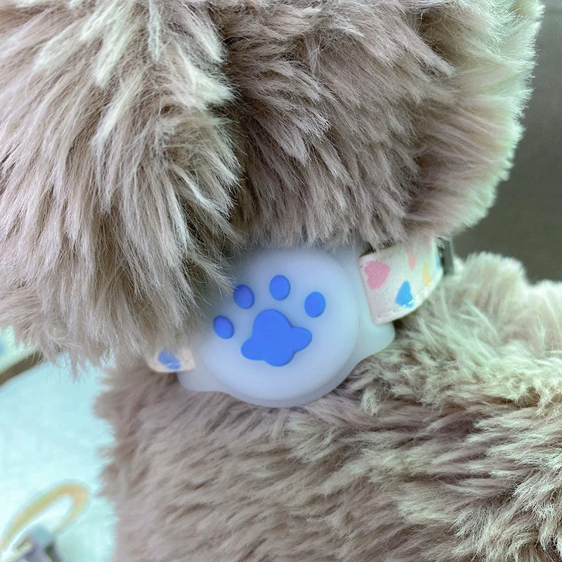 Silicone Protective Case for Bluetooth Tracker — Cute Pet Collar Holder, Anti-Lost Anti-Scratch Shockproof Cover