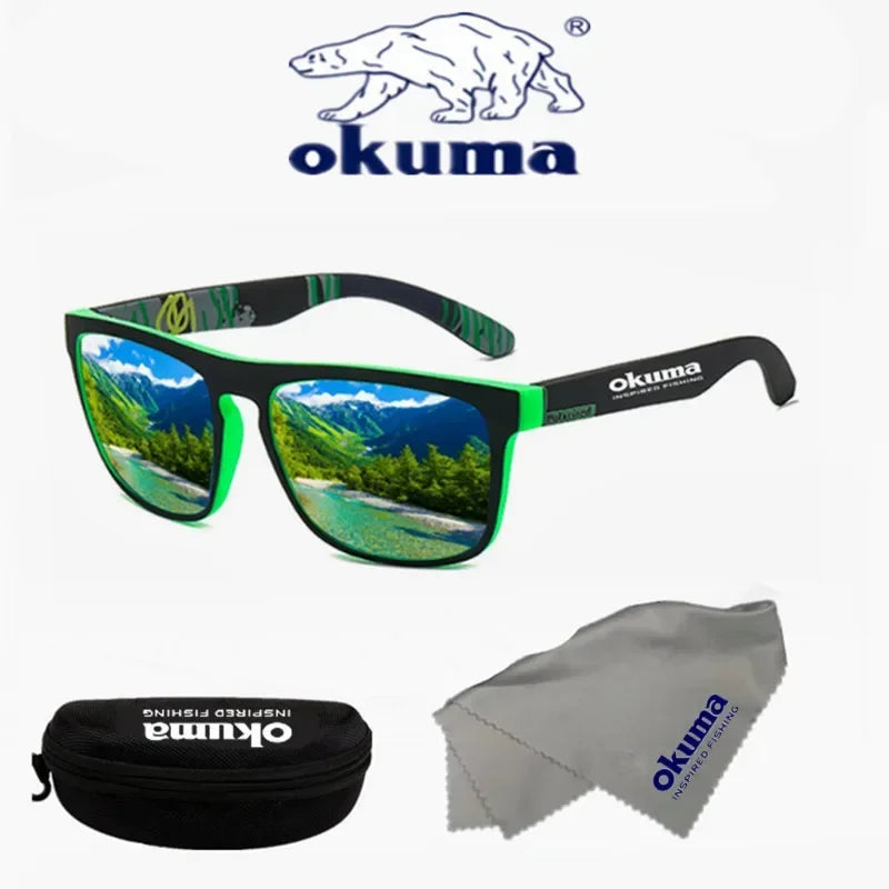 Polarized UV400 Sunglasses — Unisex Outdoor Fishing, Hunting, Driving & Cycling Shades with Optional Box