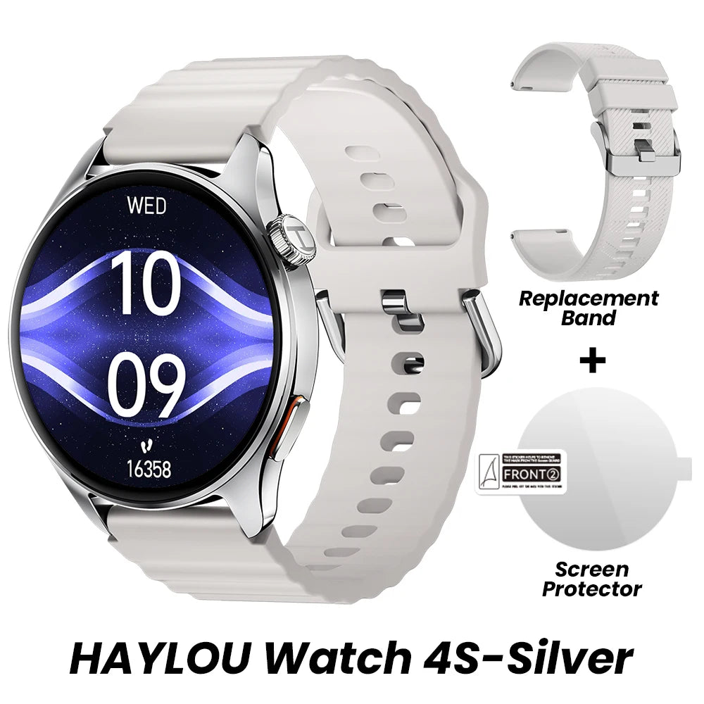 1.43-inch (36.3 mm) AMOLED GPS Smartwatch — 120+ Workout Modes, Bluetooth Calling & 18-Day Battery