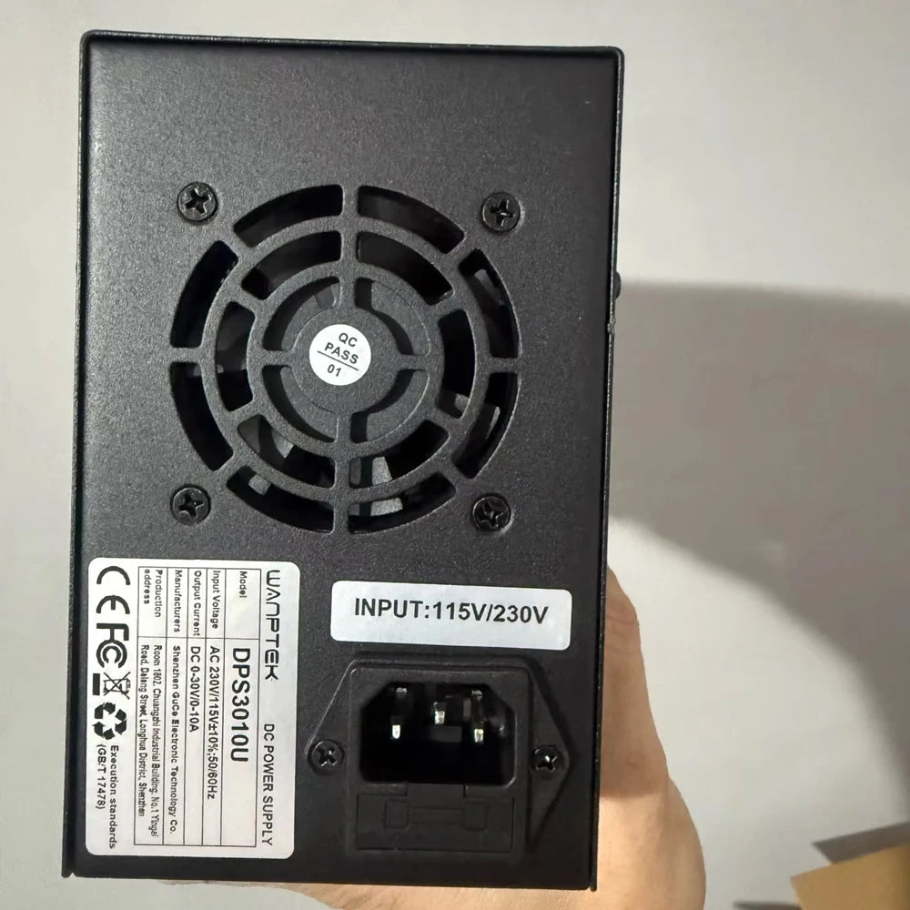 Adjustable DC Bench Power Supply 30V 10A Digital Display | 60V 5A & 120V 3A Options