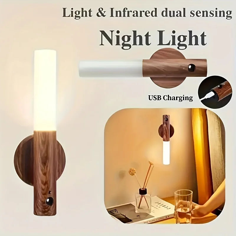 Motion Sensor LED Rechargeable Wall Night Light view 2