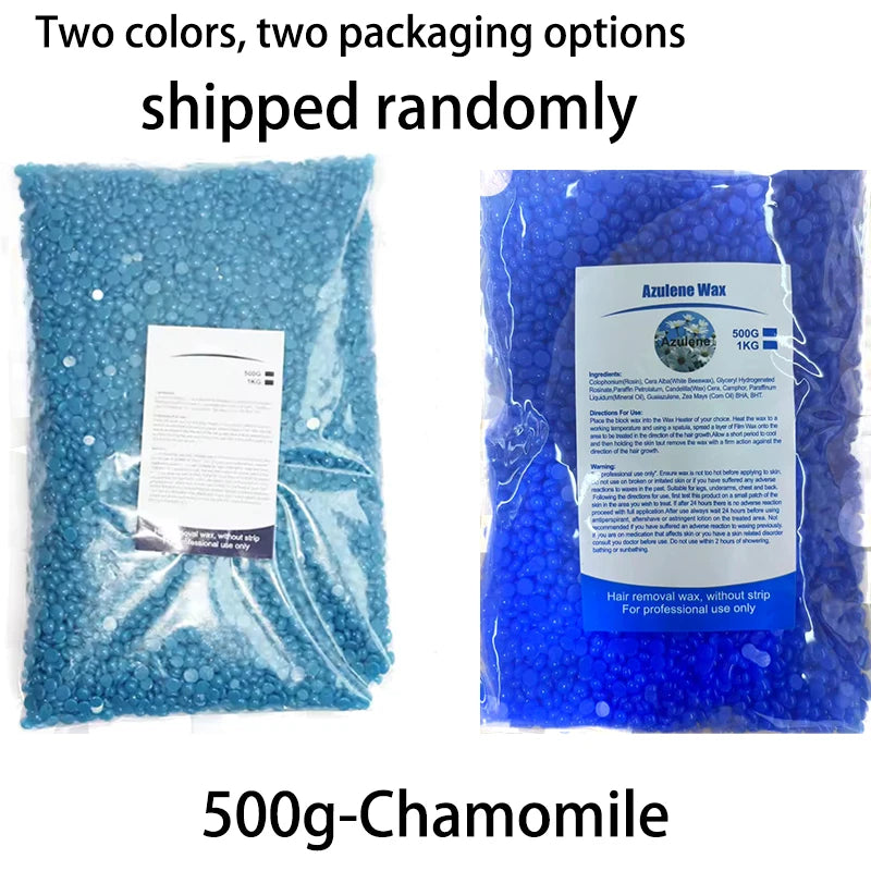 Hard Wax Beans for Hair Removal – 500g/200g/50g (17.6 oz/7.1 oz/1.8 oz) Pearl Wax for Wax Warmers | Body & Brazilian Waxing