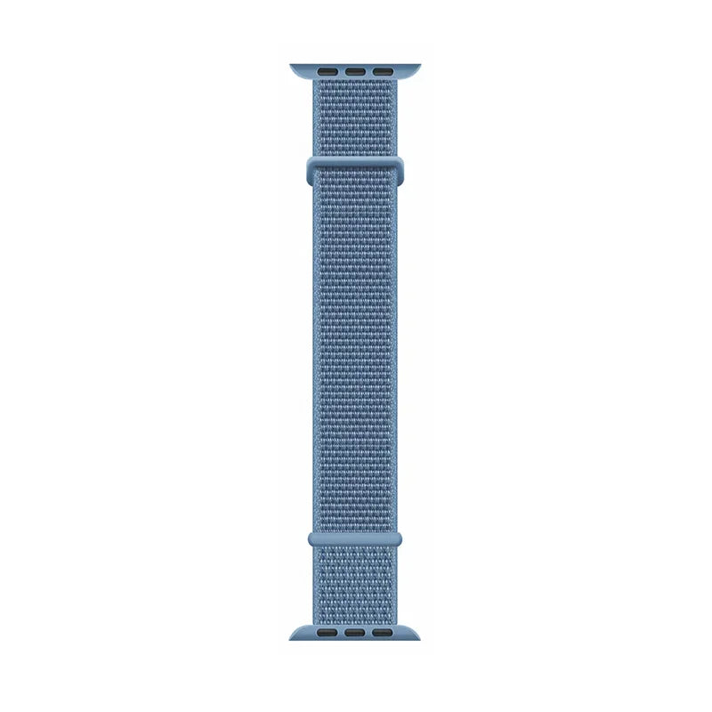 Nylon Braided Breathable Watch Band – Fits 38/40/41/42/44/45/46/49 mm (1.50–1.93 in) Smartwatches