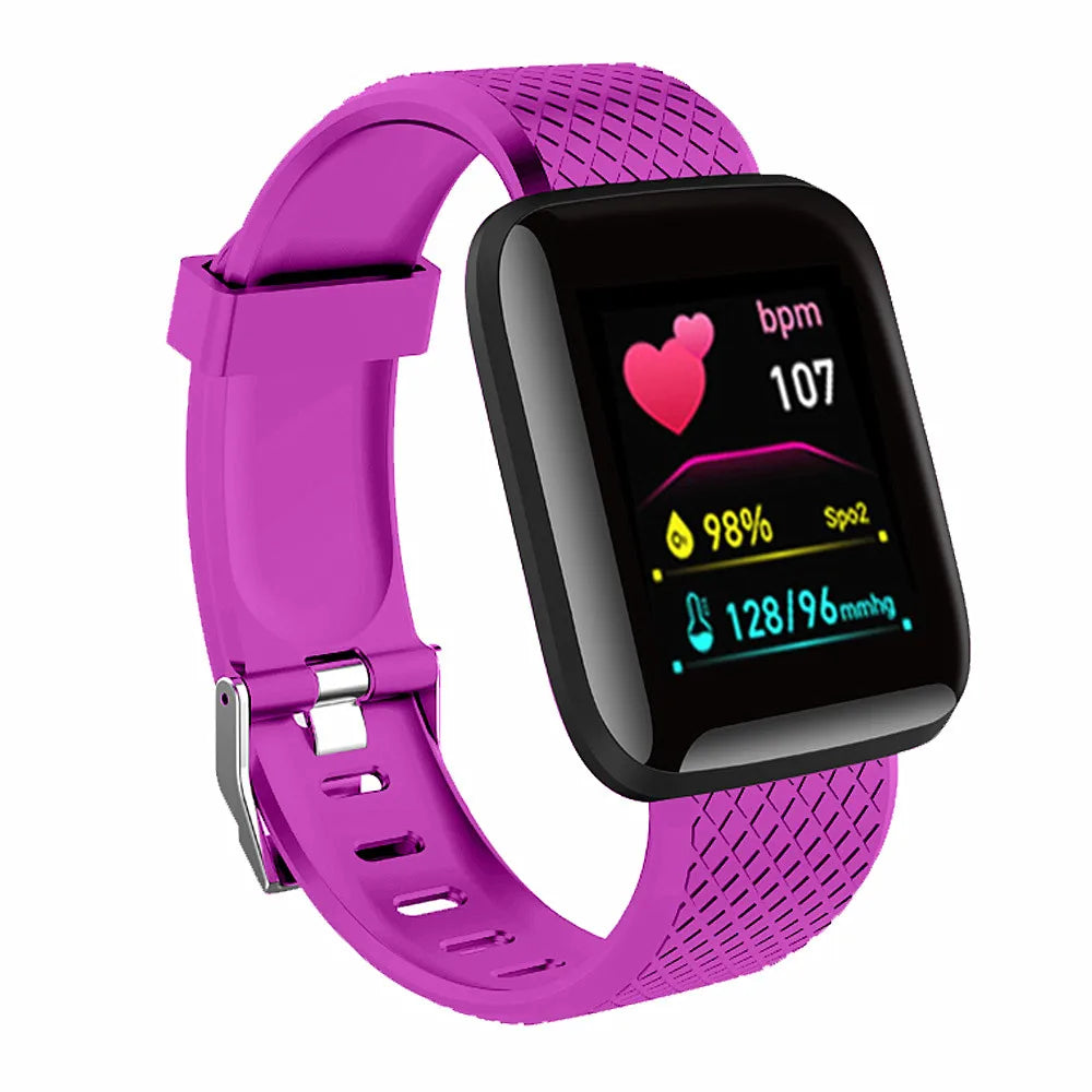 Multifunction Smartwatch 1.44-Inch (36.6 mm) Bluetooth Music Player, Heart Rate & Sleep Tracker, Fitness Activity Tracker - Unisex