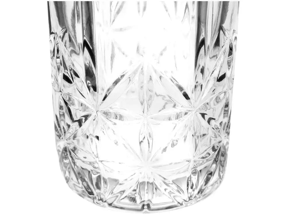 6-Piece 350ml (12 fl oz) Glass Highball Tumbler Set - Clear