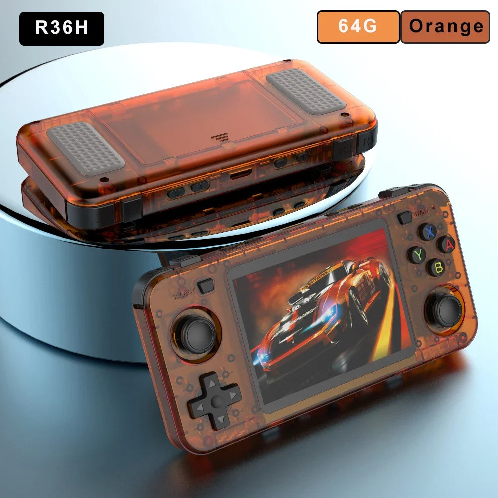 3.5-inch Handheld Retro Game Console — IPS Screen, 64GB, 3000mAh, Linux, 10,000+ Classic Games