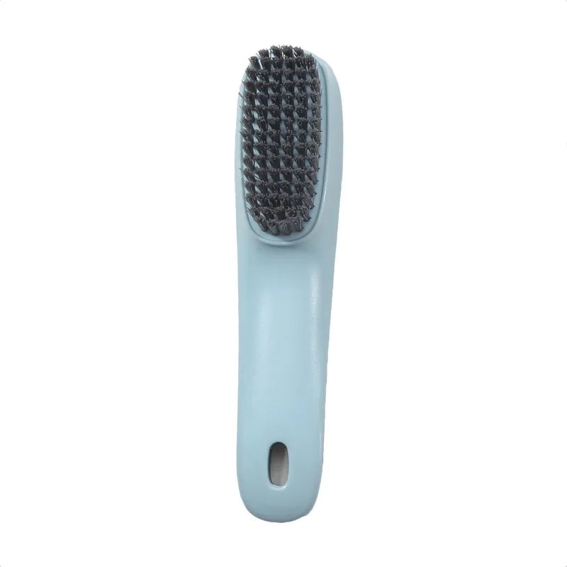 Multi-Purpose Shoe & Clothes Cleaning Brush – Plastic Scrub Brush (17 x 4 x 3 cm / 6.7 x 1.6 x 1.2 in) – 1/2/4-Pack