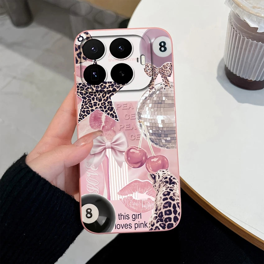 Liquid Silicone Phone Case for Xiaomi 17T / 17T Pro — Vibrant Fruit Print Soft Shell, Anti-Fingerprint Shockproof Bumper