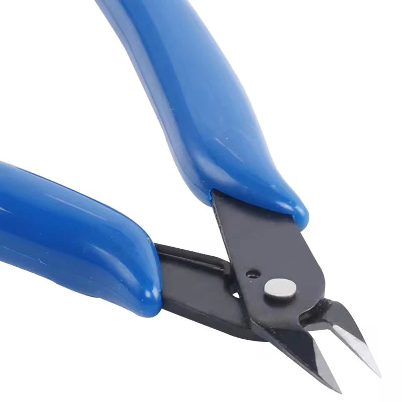 Multi-Function Flush Cut Pliers, Carbon Steel Wire & Cable Cutters for Electrical Work