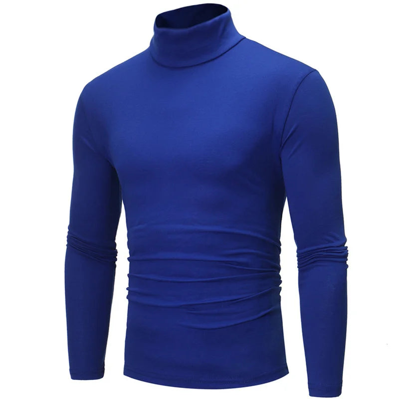 Men's Thermal Turtleneck Long Sleeve Shirt - Slim Fit Lightweight Winter Base Layer