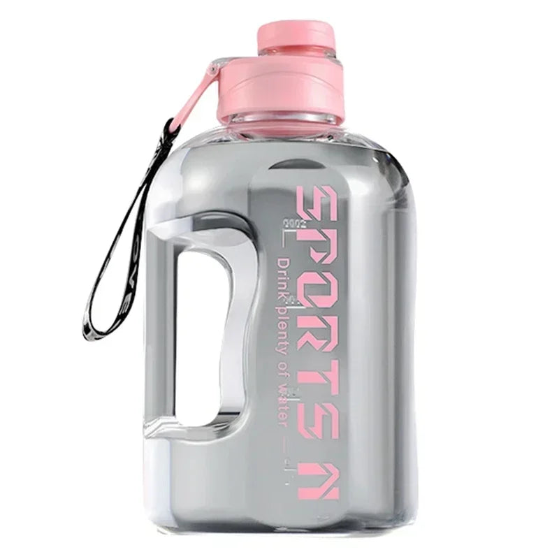 Portable Large Capacity Sports Water Bottle 1.7L (57.5 fl oz) / 2.7L (91.3 fl oz) — Gym, Cycling & Camping