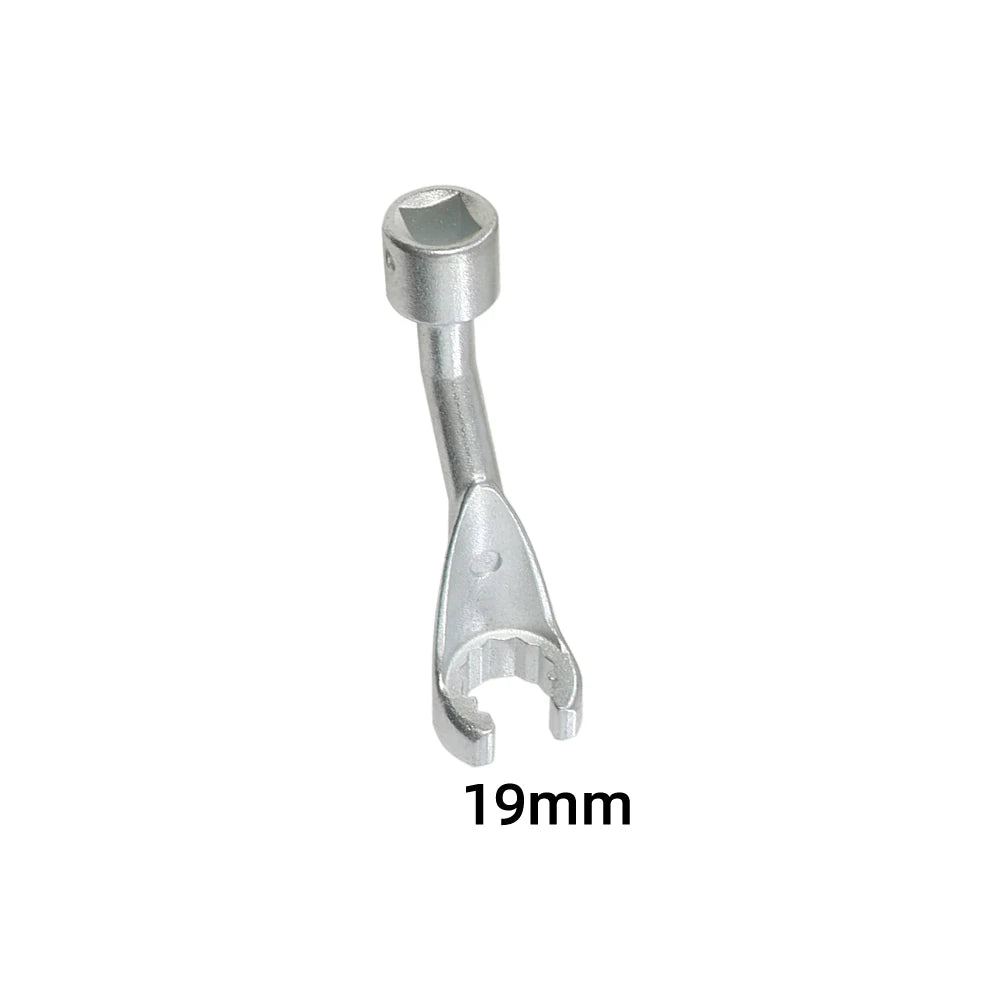 Diesel Injector Line Socket Set 1/2-Inch (12.7 mm) Drive - 12-Point Bihex Injector Fuel Line Wrenches