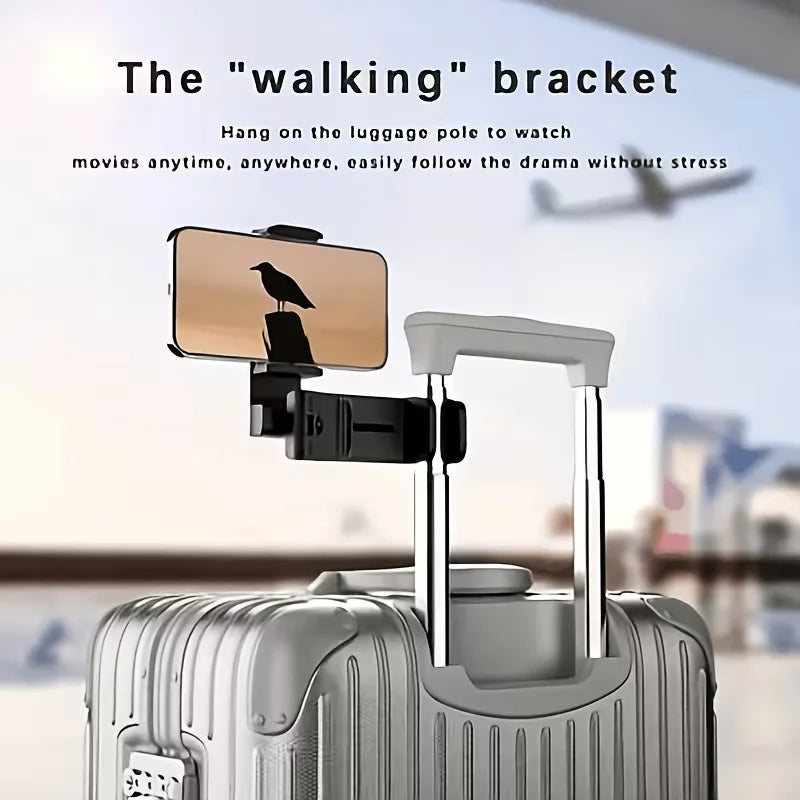 360° Rotating Airplane Phone Holder – Portable Hands-Free Travel & Car Desktop Stand