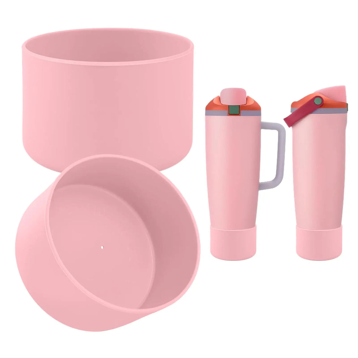 2-Pack Silicone Anti-Slip Boot for 30 oz (887 ml) & 40 oz (1.18 L) Insulated Bottles and Tumblers – Protective Bottom Cover