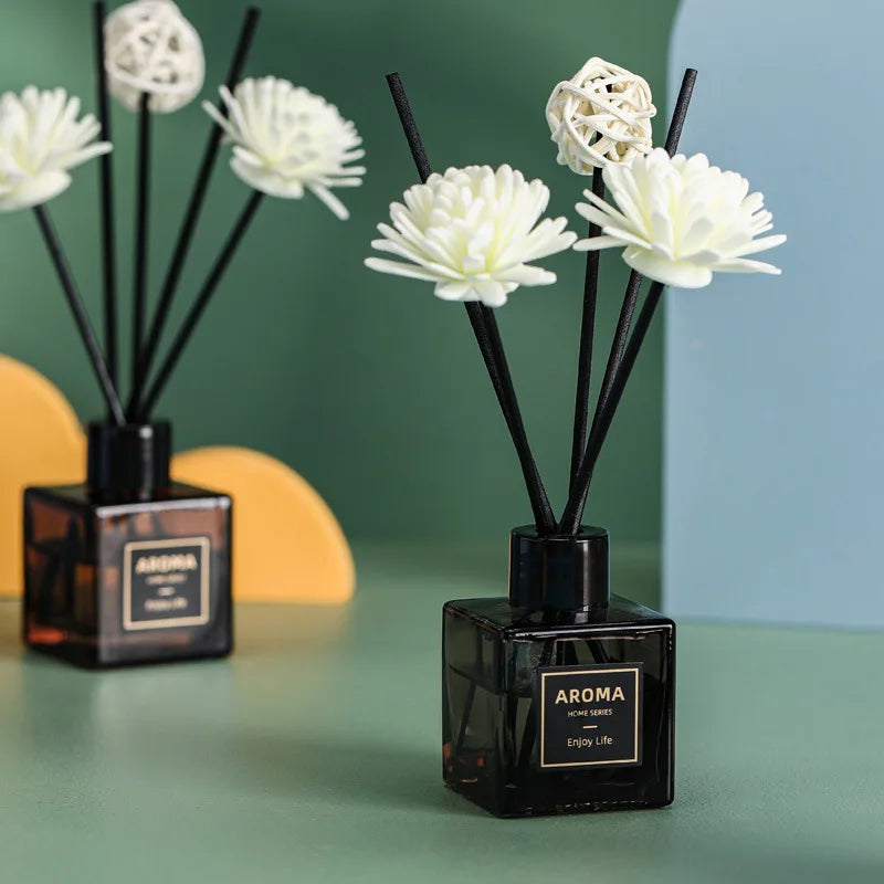 50ml Flameless Liquid Home Fragrance Room Perfume Air Freshener Aromatherapy Diffuser Decorative Gift