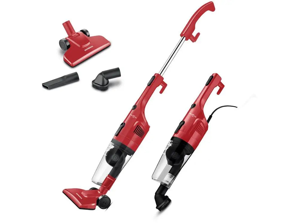 1100W Turbo Cycle 2-in-1 Upright & Handheld Vacuum Cleaner — 110V, 1.3L Dust Bin