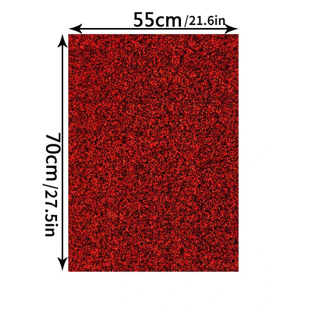 Universal One-Piece Waterproof Car Floor Mat Cut-to-Fit All-Season PVC