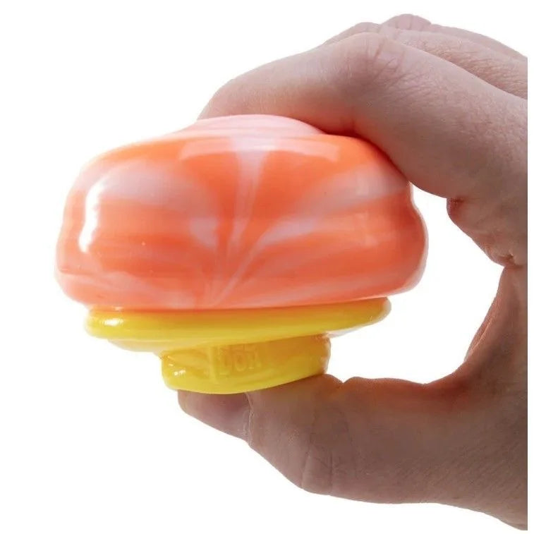 Surprise Ice Cream Cone Squishy Stress Relief Toy - Sensory Fidget, Party Favor & Home Decor
