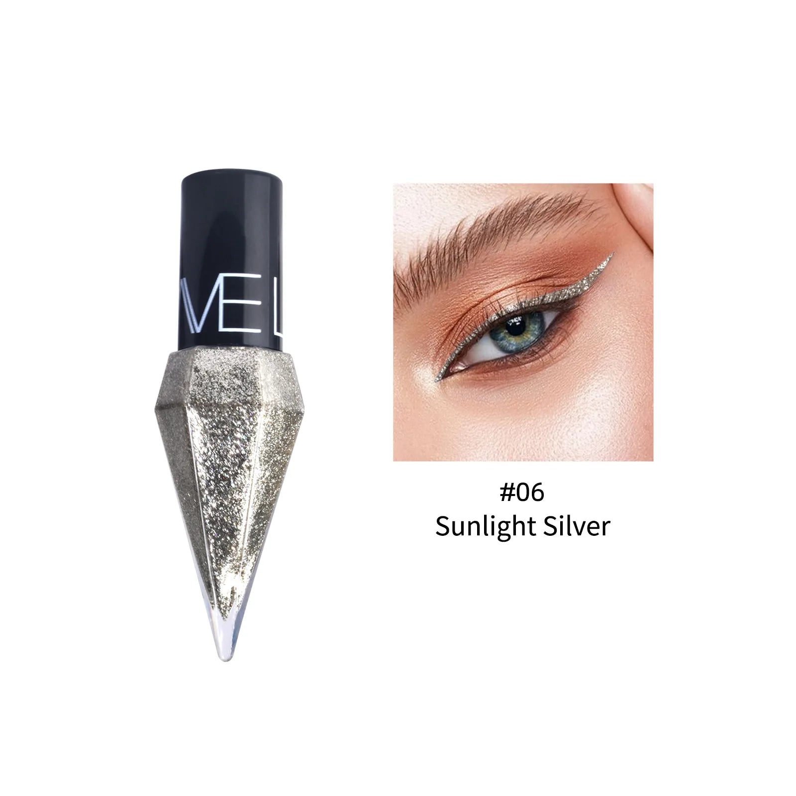 Sparkling Pearlescent Liquid Eyeliner – Quick-Dry Waterproof Smudge-Proof