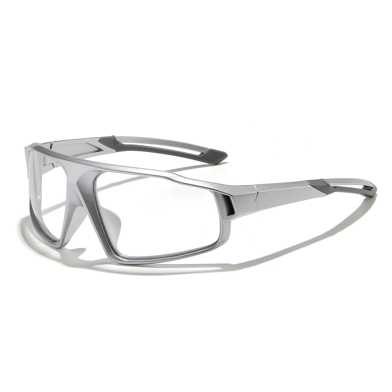Unisex Photochromic Road Bike Sunglasses - Polycarbonate Lenses, 142 mm (5.6 in) W x 58 mm (2.3 in) H