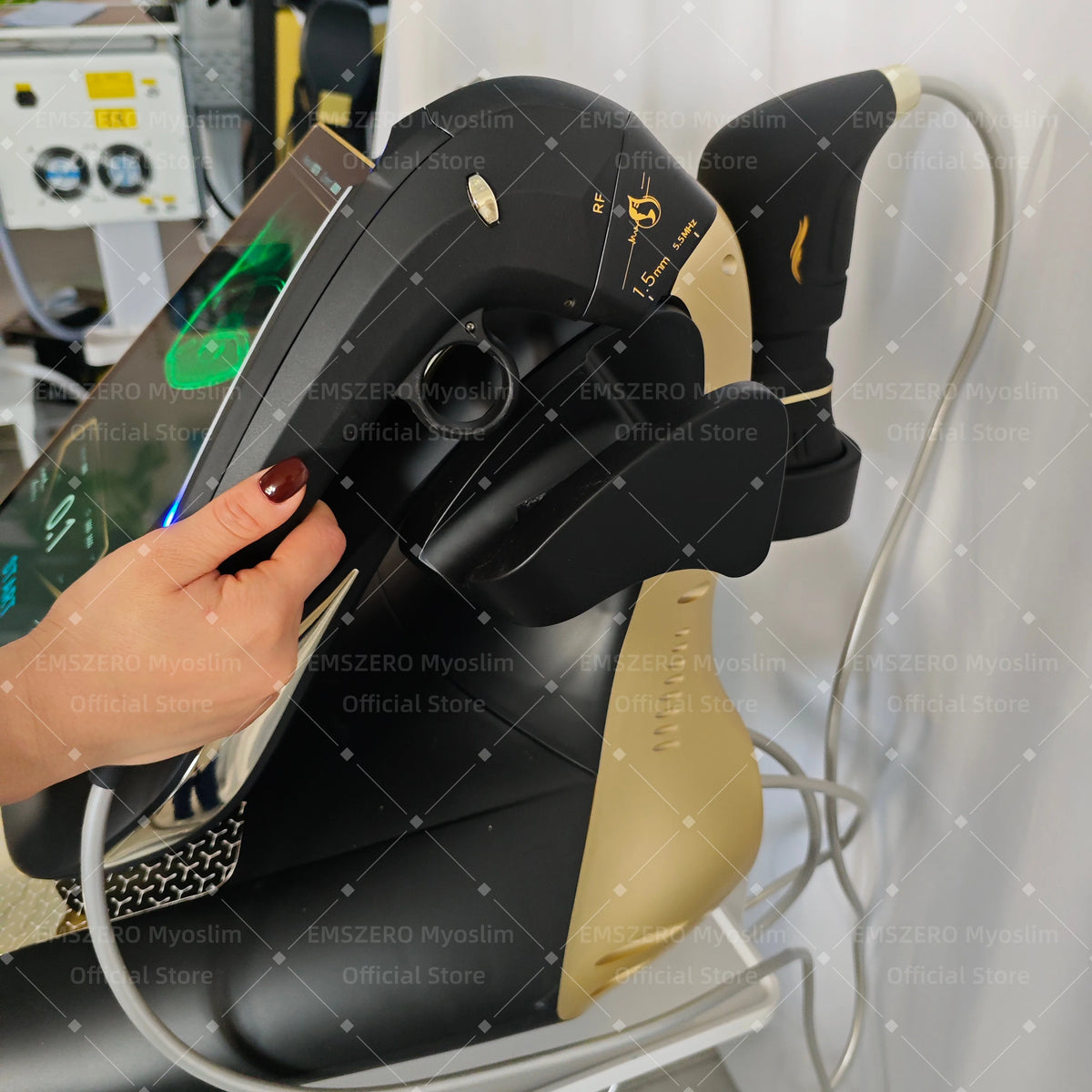 360° Full-Layer 3-in-1 Ultrasound RF EMS Beauty Machine, Non-Invasive Facial Lifting, Slimming & Body Contouring for Salon and Home