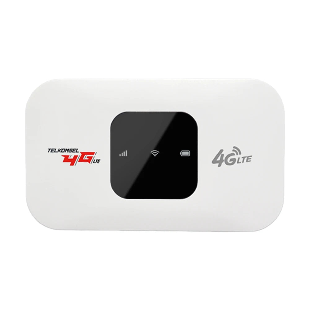 4G LTE Pocket Mobile WiFi Hotspot 150Mbps 2100mAh Portable SIM Slot Router for Travel & Car