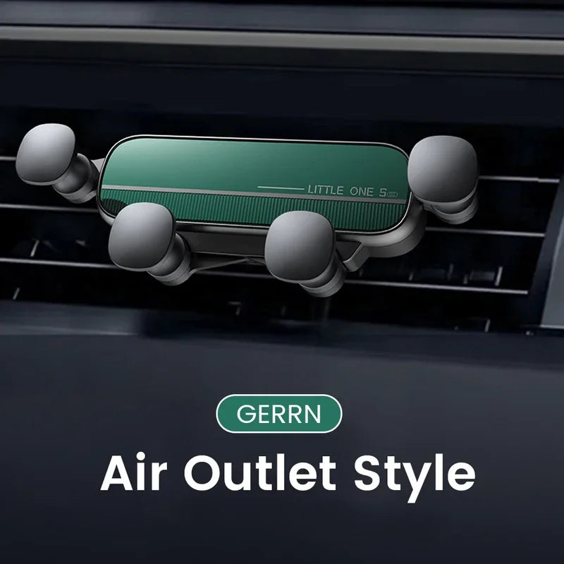 Universal Gravity Air Vent Car Phone Holder – Adjustable Smartphone & GPS Mount