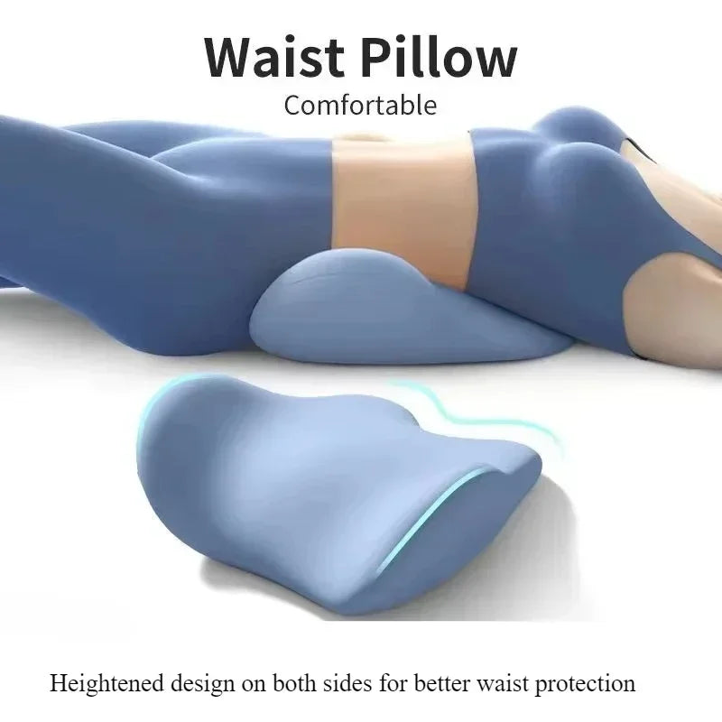 Memory Foam Lumbar Support Pillow – Multifunctional Back Cushion 15 x 9 x 4.7 in (38 x 23 x 12 cm)