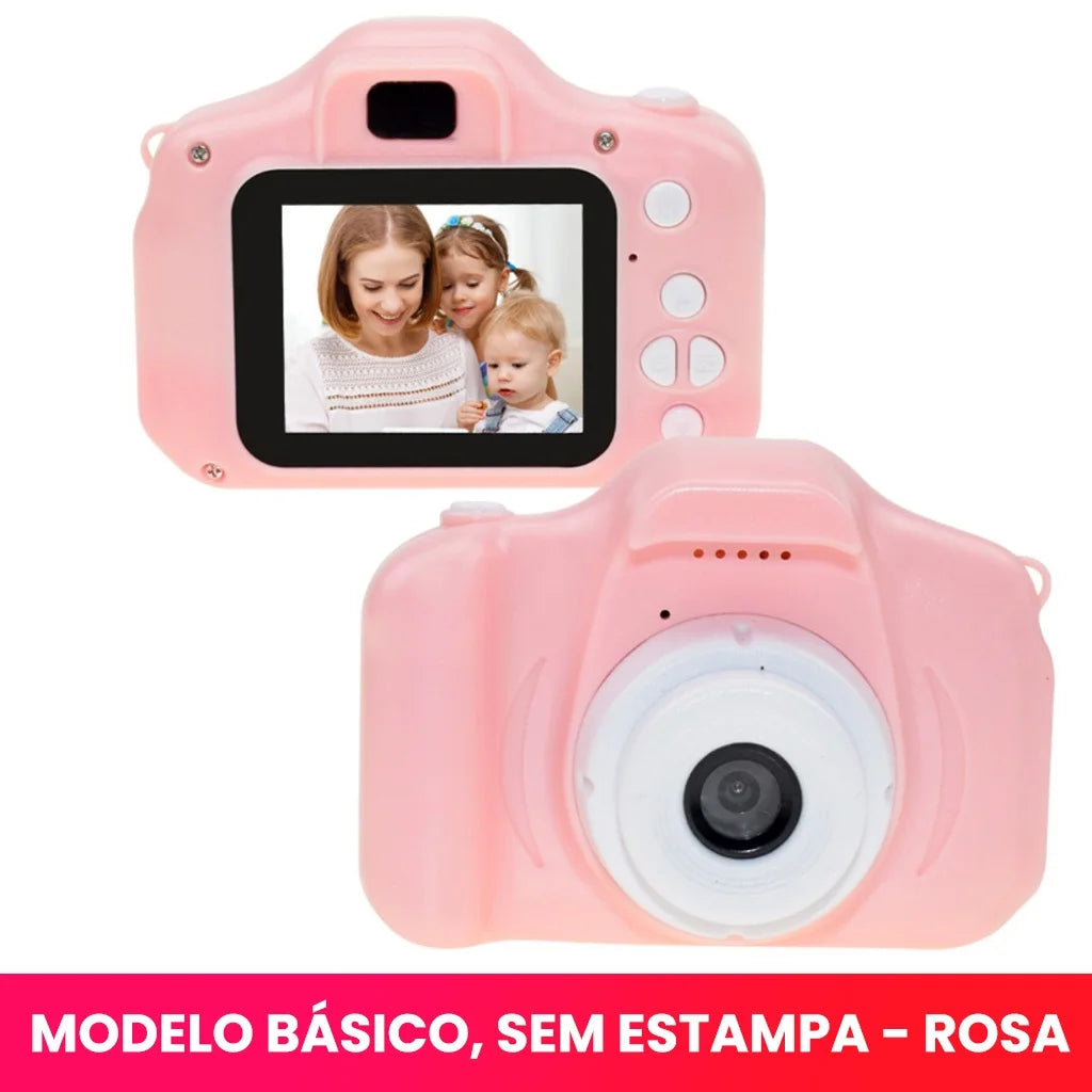 Kids Digital Camera 1080P – Rechargeable Educational Toy Camera with Optical Zoom for Boys & Girls