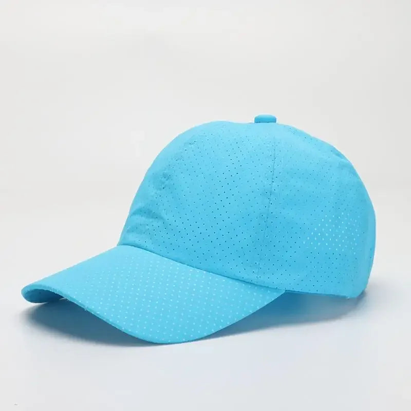 Summer Quick-Dry Baseball Cap Breathable Sun Hat for Outdoor Sports & Travel, Unisex