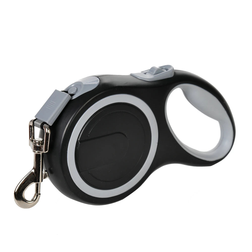 Retractable Dog Leash for Large Dogs – Durable Nylon Extendable 16.4ft/5m & 26.2ft/8m Walking Lead with Quick-Release Handle