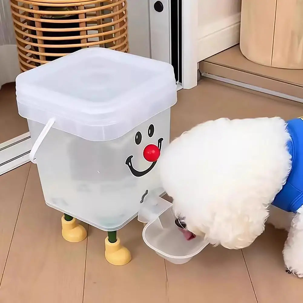 Automatic Gravity-Fed Pet Water Fountain 3L for Dogs & Cats view 2