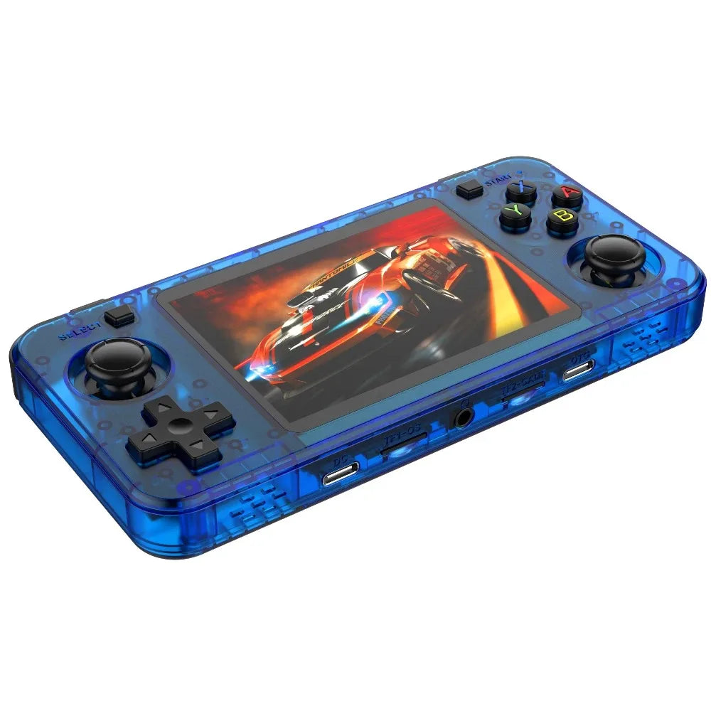 Portable Retro Handheld Game Console – Open-Source Pocket Player, 3.5-inch (8.9 cm) Display, 64GB/128GB, 10,000+ Games, Kids Gift