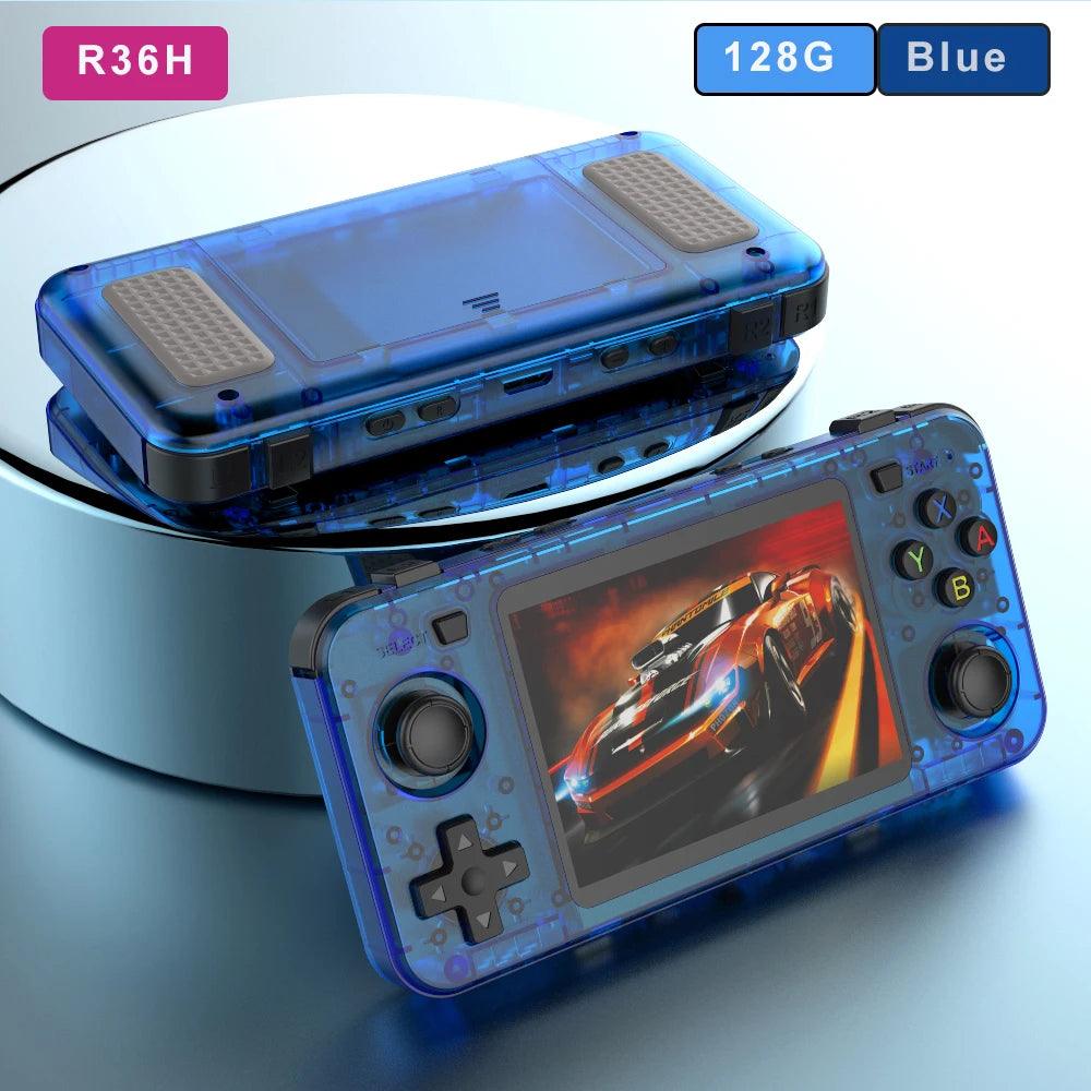 Handheld Retro Game Console 3.5-inch (8.9 cm) IPS Screen | Linux OS | 3000 mAh Battery | 64GB Storage | 10,000+ Classic Games