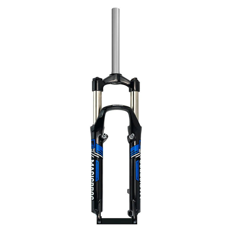 26-Inch MTB Suspension Fork — 110mm (4.3in) Travel, Disc & V-Brake Compatible, 9×100mm QR, 250mm (9.84in) Steerer