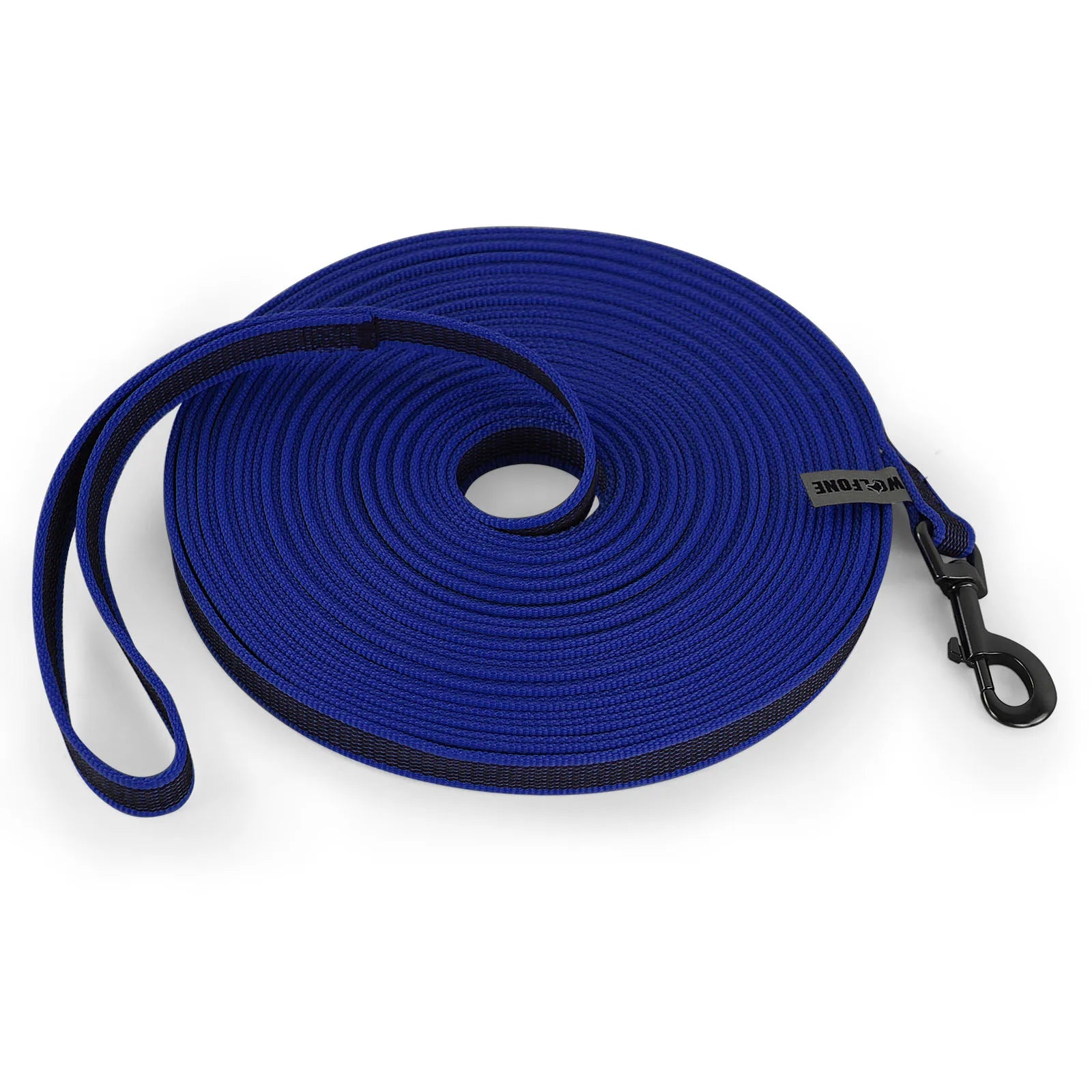 Dual-Color Dog Leash – Durable Fiber Training Lead, Multiple Lengths 1.5m/2m/3m/5m/10m/15m (4.9–49.2 ft)