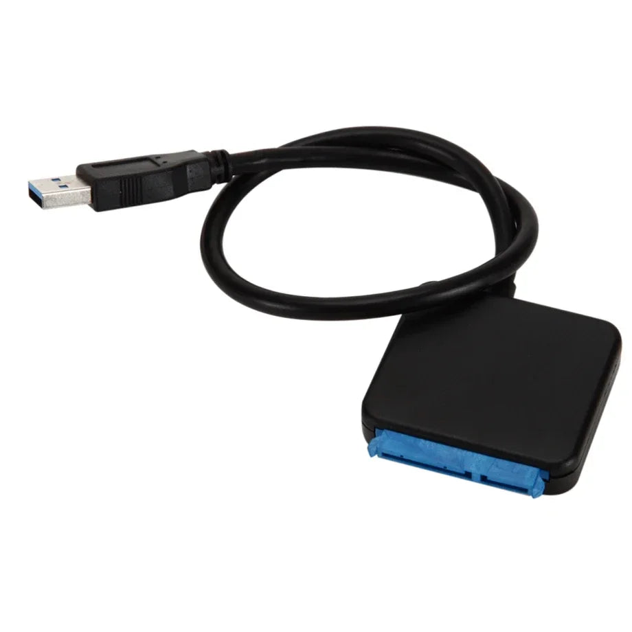 USB 3.0 to SATA Adapter Cable for 2.5-inch & 3.5-inch HDD/SSD - 5Gbps External Converter with 12V Power Adapter