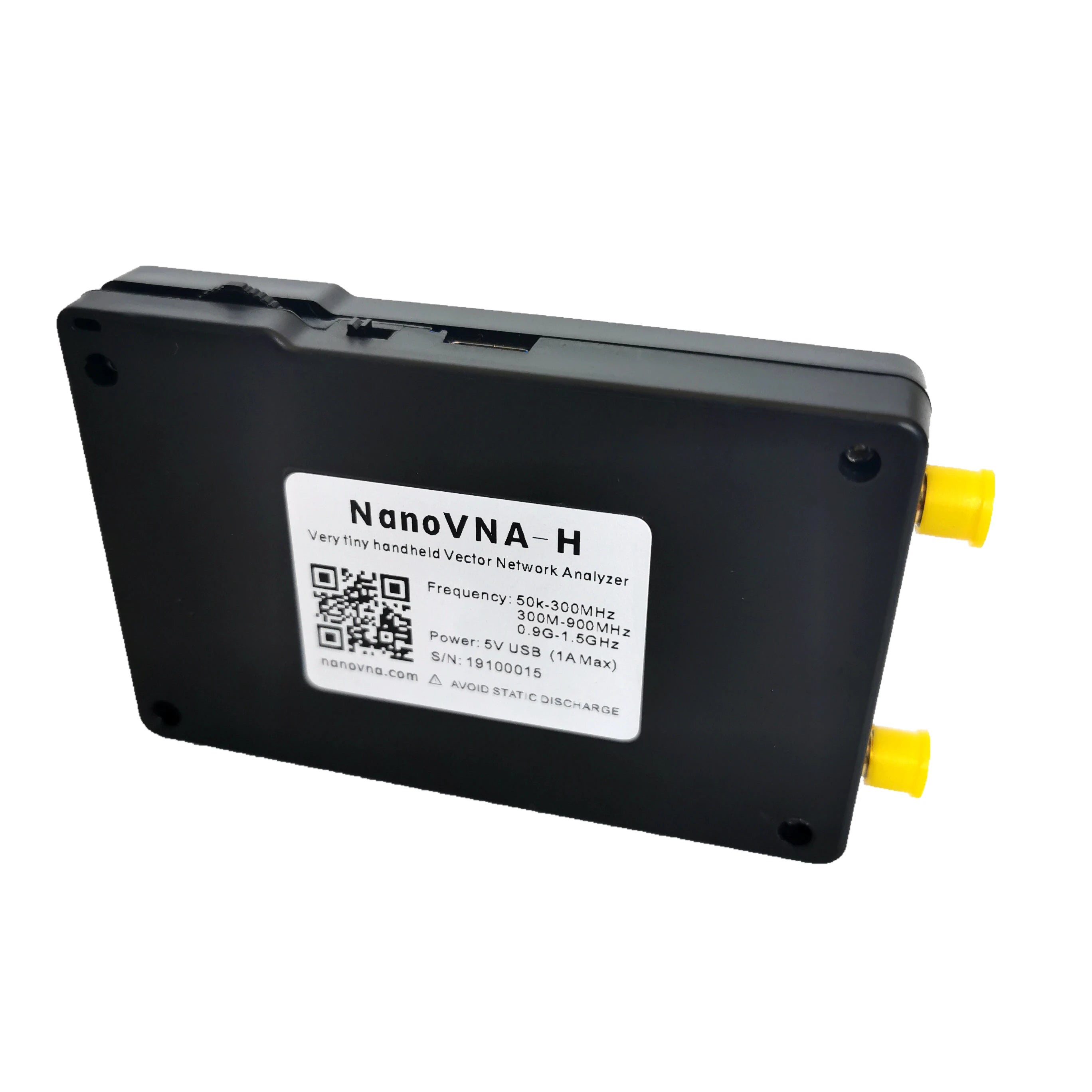 2.8 in (71 mm) 1.5 GHz Vector Network Analyzer HF VHF UHF Antenna Analyzer with MicroSD & USB-C