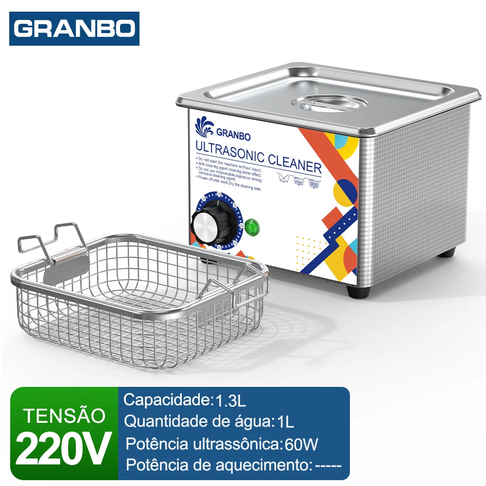 Ultrasonic Cleaner 0.8L–30L 40kHz 110V/220V for Jewelry, Glasses & Laboratory Instruments