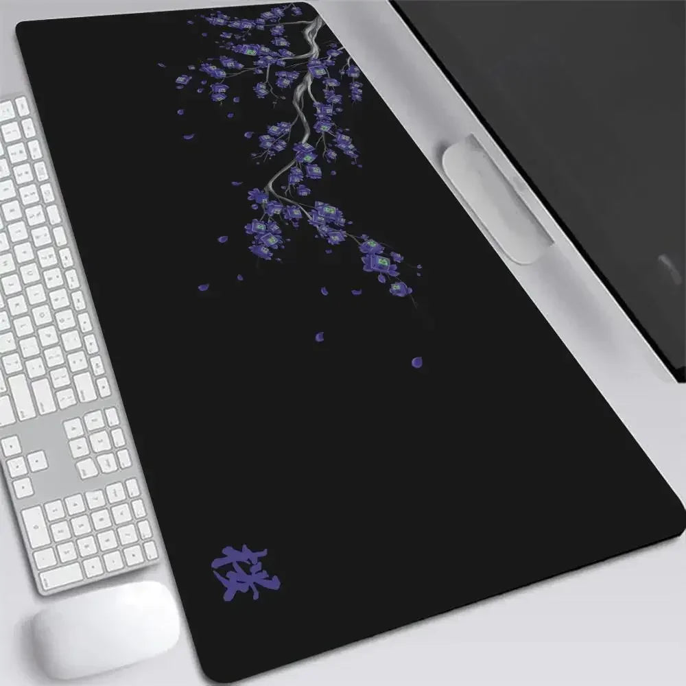 Sakura Cherry Blossom XXL Gaming Desk Mat, Large Non-Slip Mouse Pad for Keyboard & Laptop