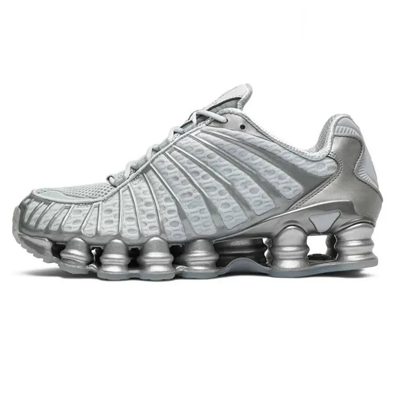 Men's Black Gold Cushioned Running Shoes - Outdoor Sports Sneakers, EU Sizes 40-45