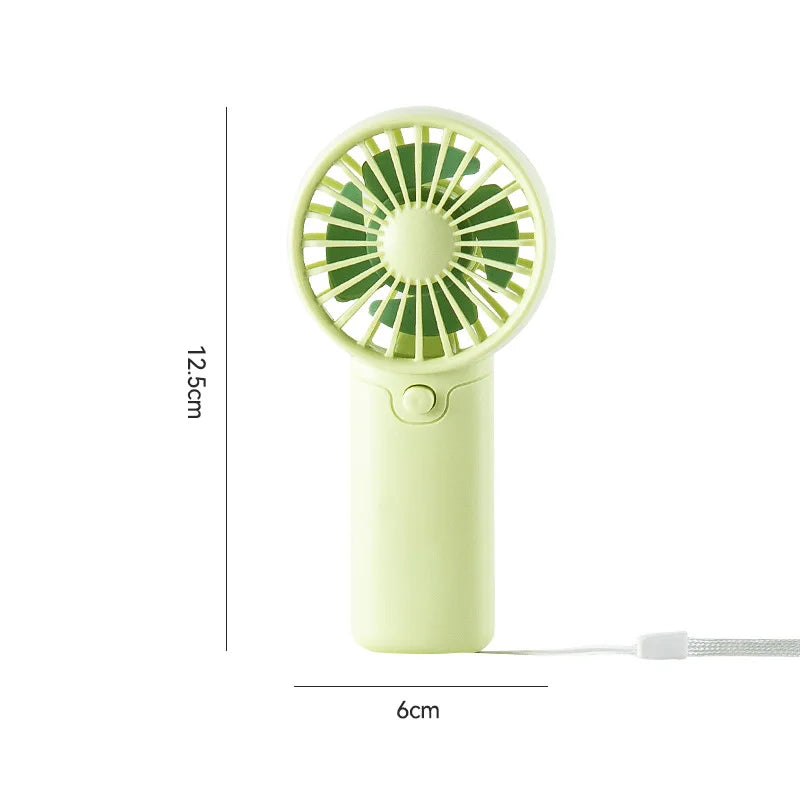 Portable Pocket Handheld Fan – Lightweight Mini Battery-Operated Compact Fan (AAA Batteries Not Included)