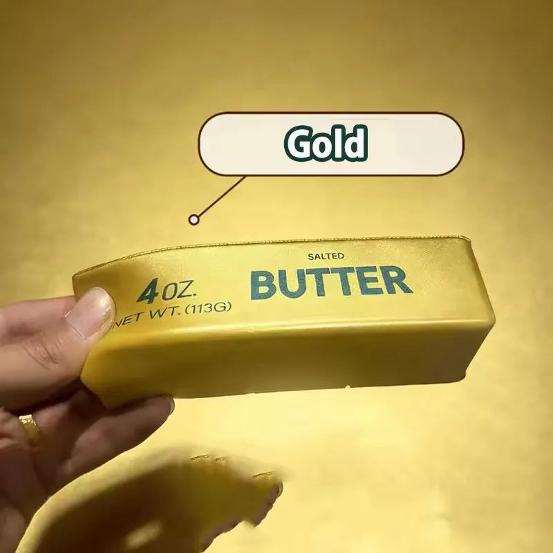 Butter Stick Squishy Toy – Super Soft Slow-Rising Food Fidget for Stress Relief & Sensory Play