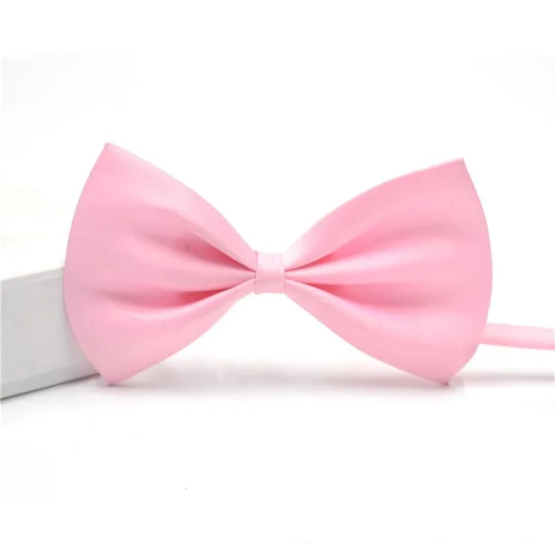 Adjustable Bow Tie Collar for Dogs & Cats - Pet Bowknot Necklace for Puppies
