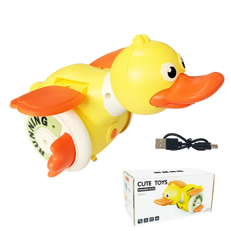 Baby & Toddler Electronic Pet Toys - Dancing Octopus, Musical Penguin & Duck | Interactive Crawling Tummy Time Toy