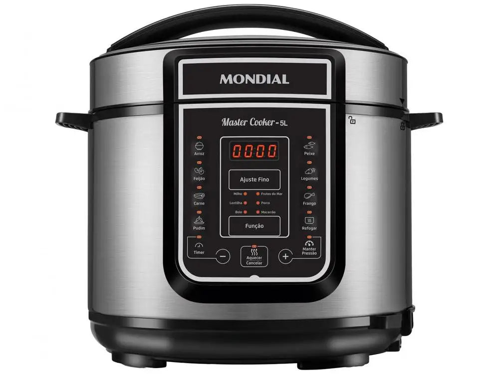 5L (5.3 qt) Digital Electric Pressure Cooker 110V 14-Function Programmable Multi-Cooker
