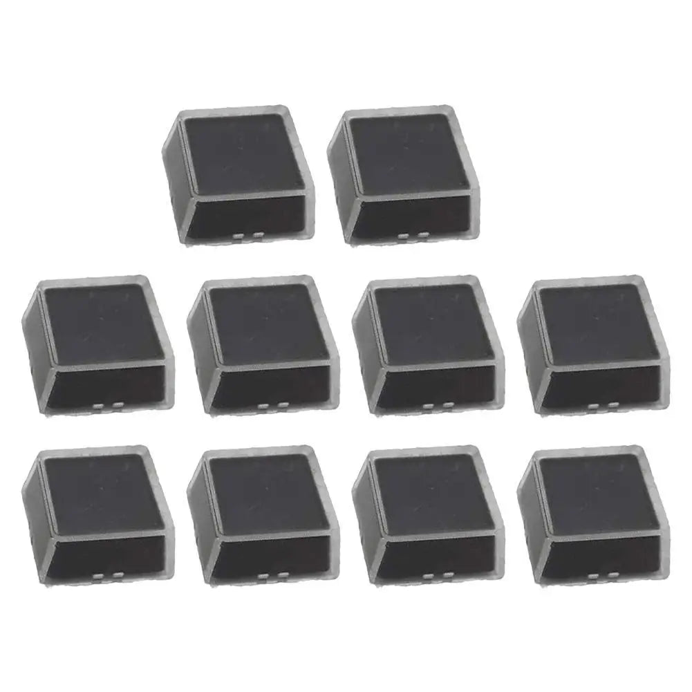 Double-Layer Transparent Keycaps with Removable Paper Insert — 10-Pack MX-Compatible Mechanical Keycap Shells